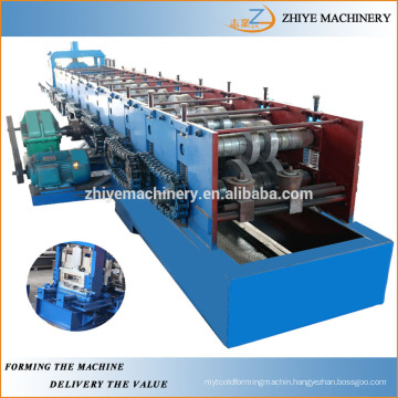 Steel C Shaped Purlin Profiles Rolling Forming Machine Production Line